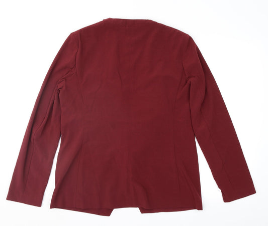 Marks and Spencer Womens Red Jacket Size 12