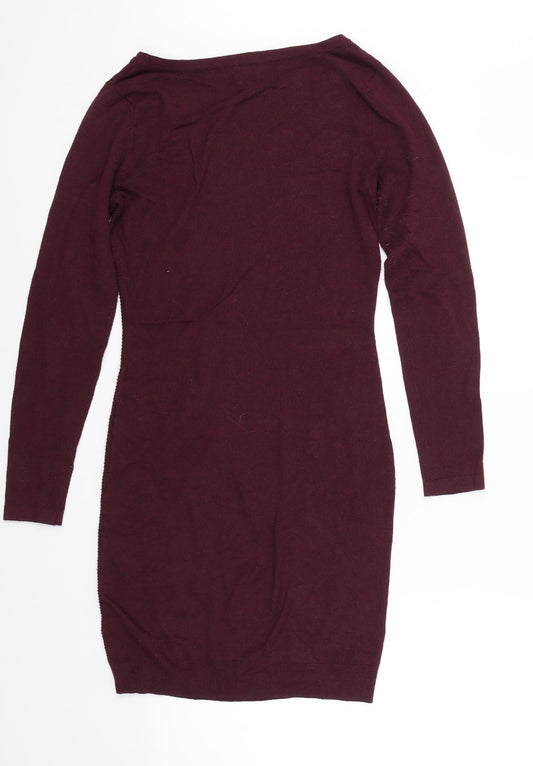 F&F Womens Purple T-Shirt Dress Size 6