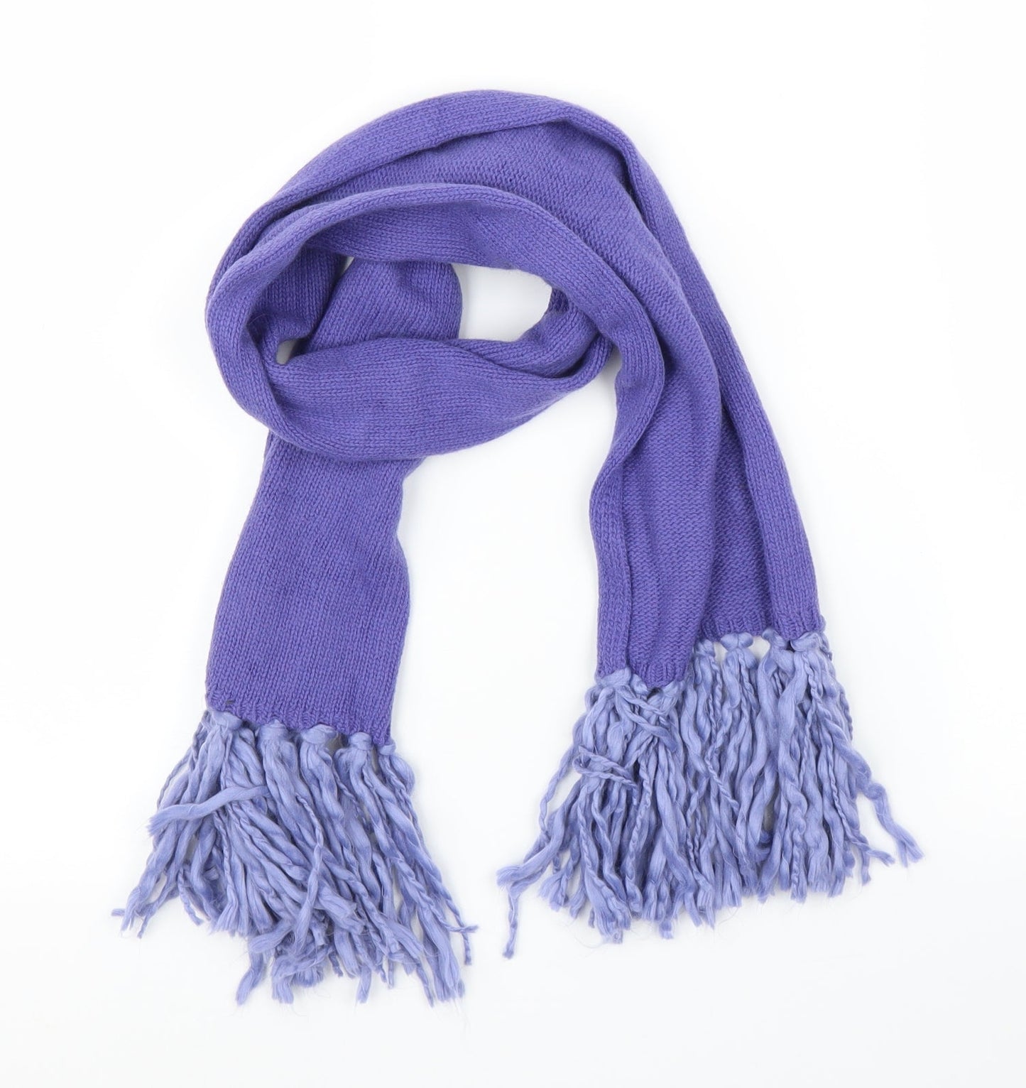 Preworn Unisex Purple Scarf