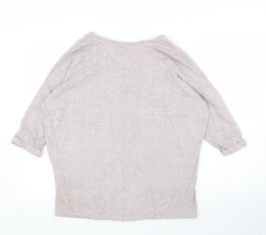 New Look Womens Pink Basic Blouse Size S
