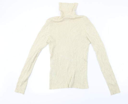 Only Womens Beige Pullover Jumper Size M