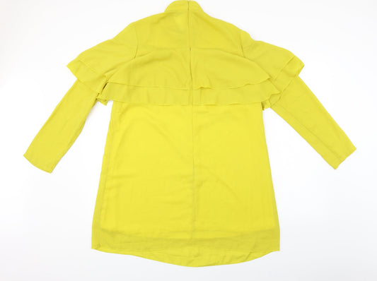 Glamorous Womens Yellow A-Line Size M