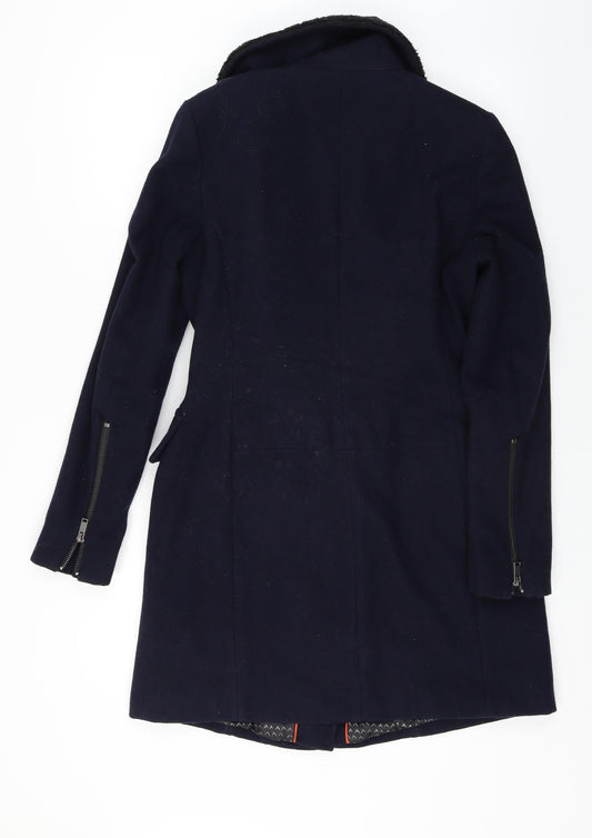 NEXT Womens Blue Jacket Coat Size 8
