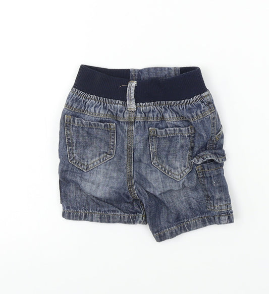 Rebel Boys Grey Cropped Jeans Size 9-12 Months