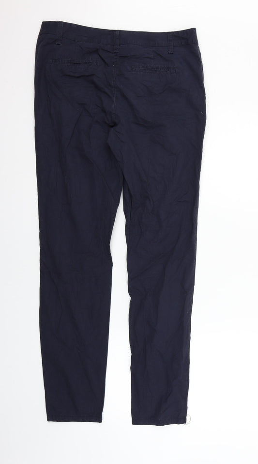 NEXT Womens Blue Sweatpants Trousers Size 10 L31 in