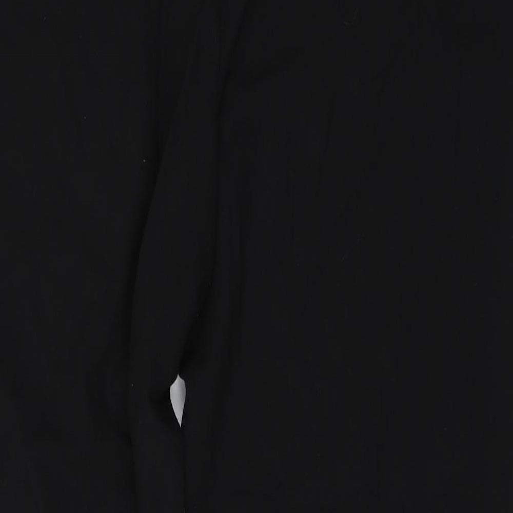Marks and Spencer Womens Black Trousers Size 10 L27 in