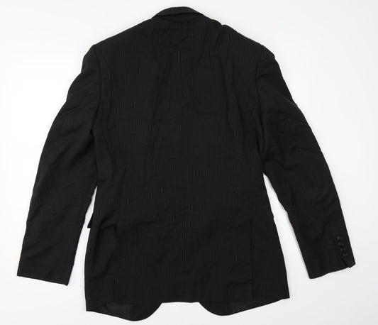 Marks and Spencer Mens Black Jacket Blazer Size 38