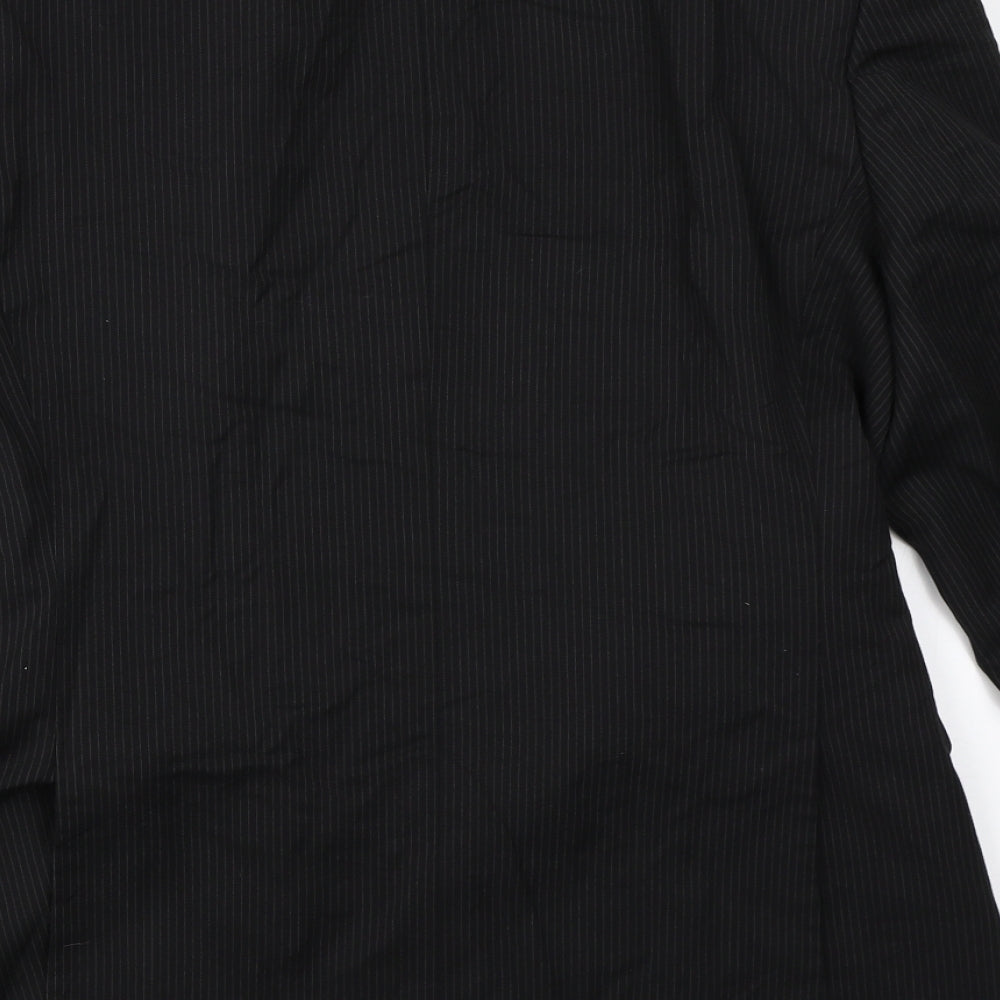 Marks and Spencer Mens Black Jacket Blazer Size 38
