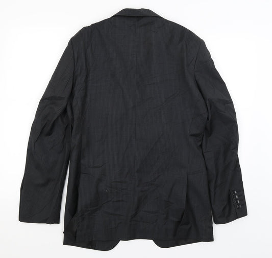 Autograph Mens Black Jacket Blazer Size M