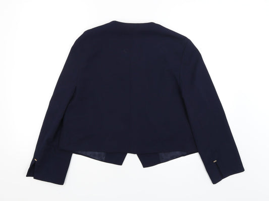 Dorothy Perkins Womens Blue Jacket Blazer Size 14