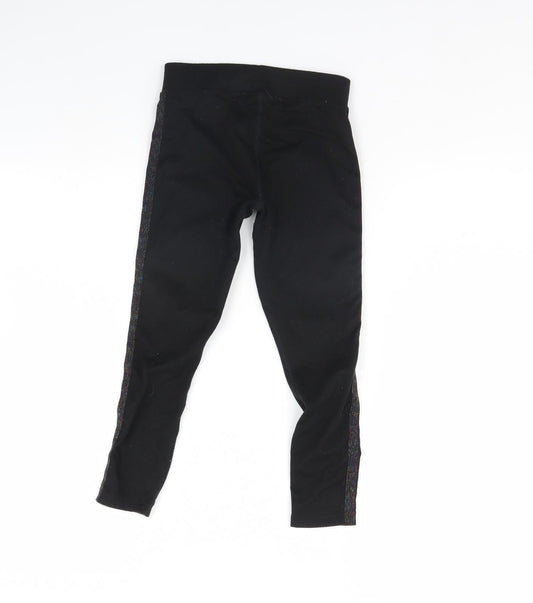 NEXT Girls Black Bloomer Trousers Size 7 Years