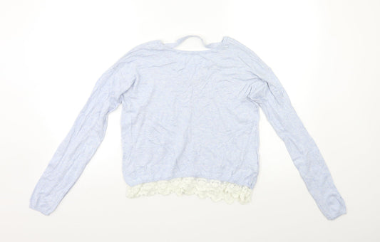 Preworn Womens Blue Pullover Jumper Size M