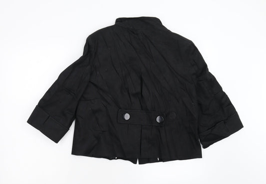 BHS Womens Black Jacket Size 10