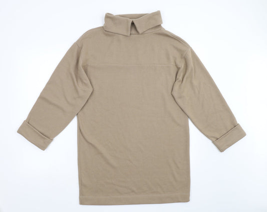 Zara Womens Brown Pullover Jumper Size S
