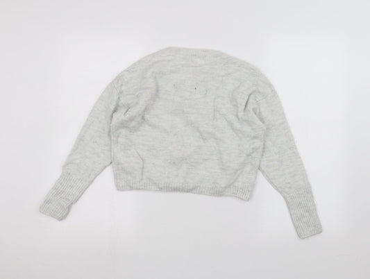 NEXT Girls White Pullover Jumper Size 11 Years