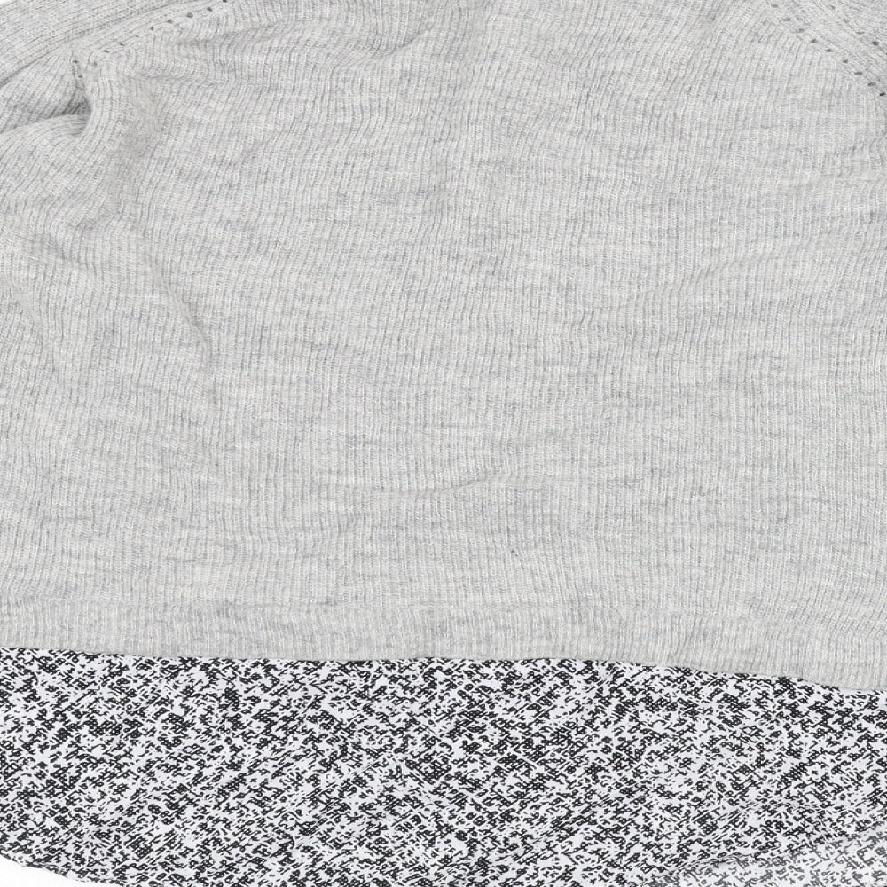 Marks and Spencer Womens Grey Pullover Jumper Size 14