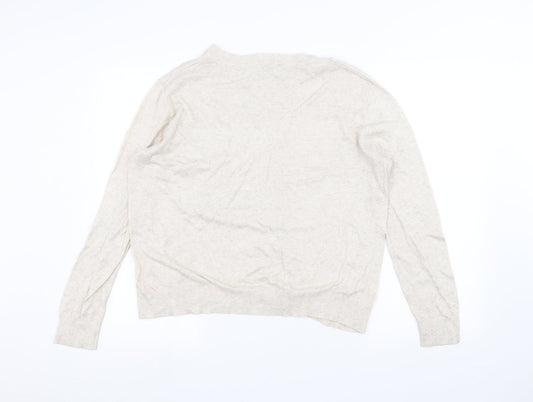 Papaya Womens Beige Pullover Jumper Size 14