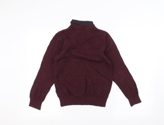 NEXT Girls Red Pullover Jumper Size 10 Years