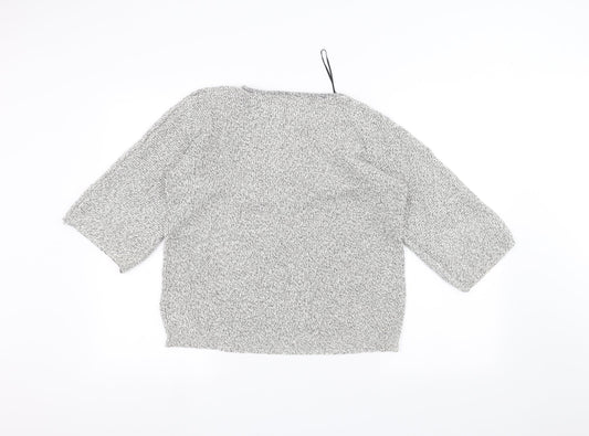 H&M Womens Grey Pullover Jumper Size S