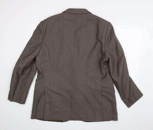Dunn & Co Mens Brown Blazer Size 42