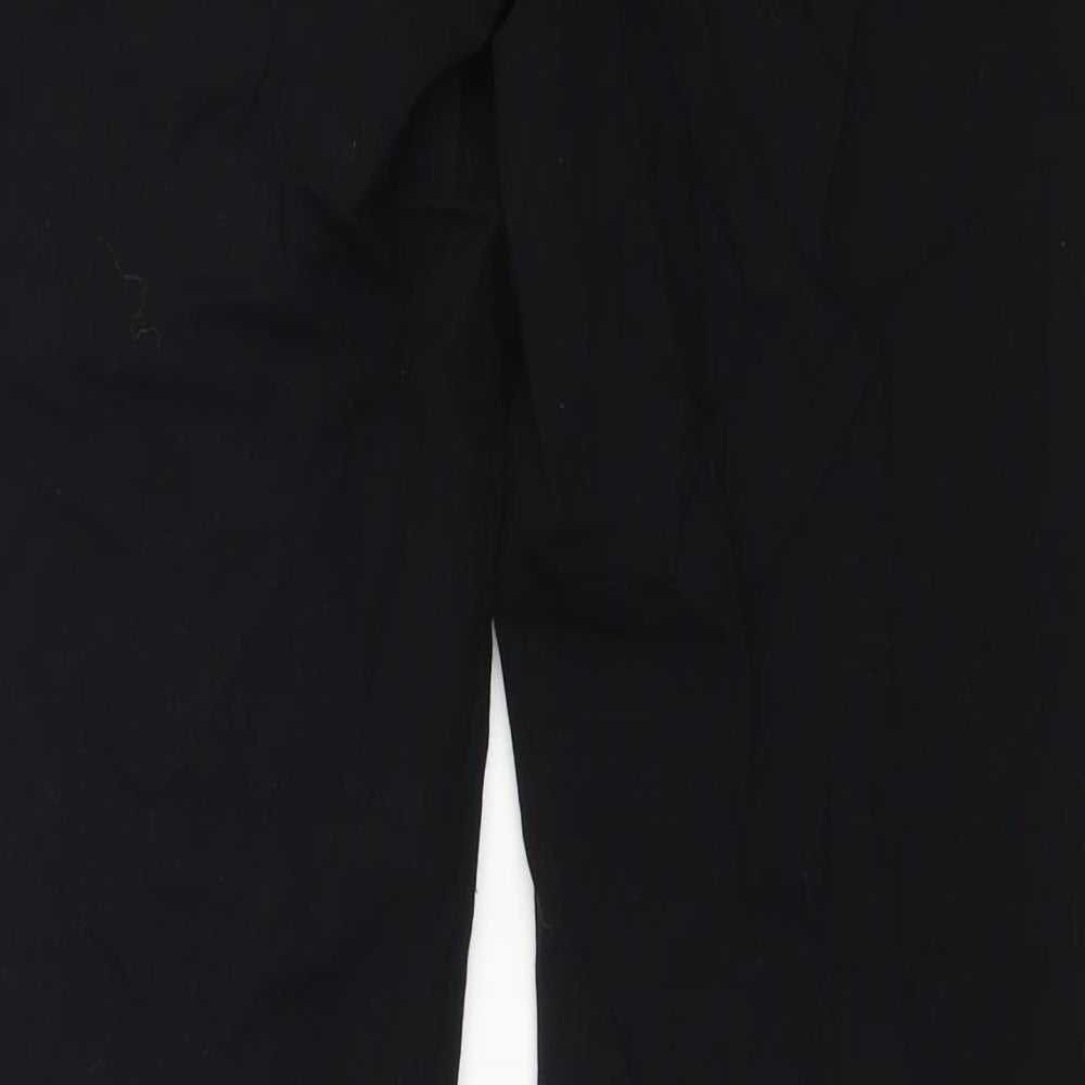 m&s Womens Black Dress Pants Trousers Size 8 L30 in