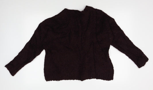 Topshop Womens Red Pullover Jumper Size 12