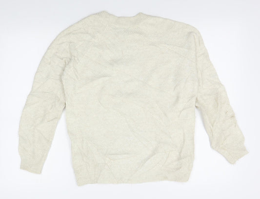 Dorothy Perkins Womens Beige Pullover Jumper Size 10