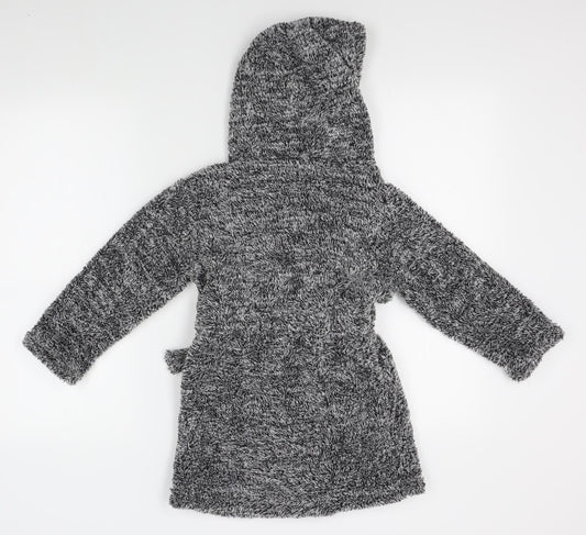 Matalan Girls Grey Robe Size 6 Years