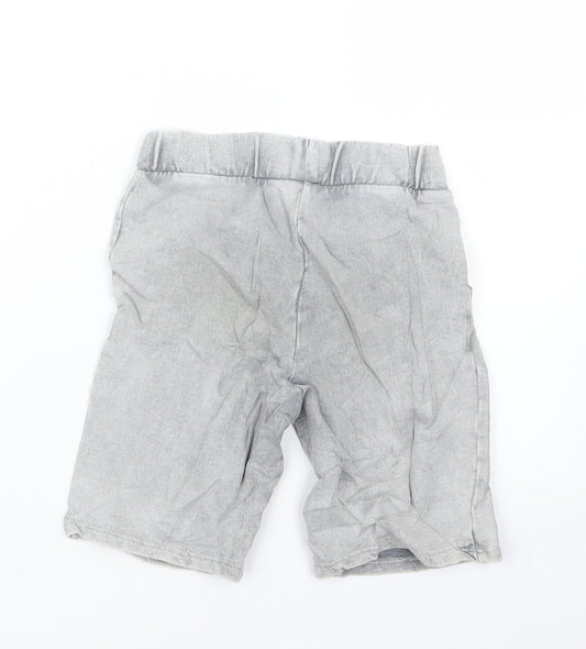 F&F Boys Grey Cropped Trousers Size 6-7 Years