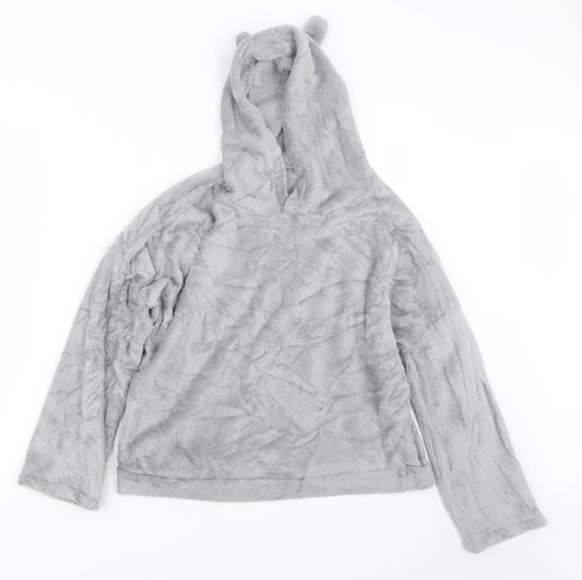 Preworn Womens Grey Pullover Hoodie Size S