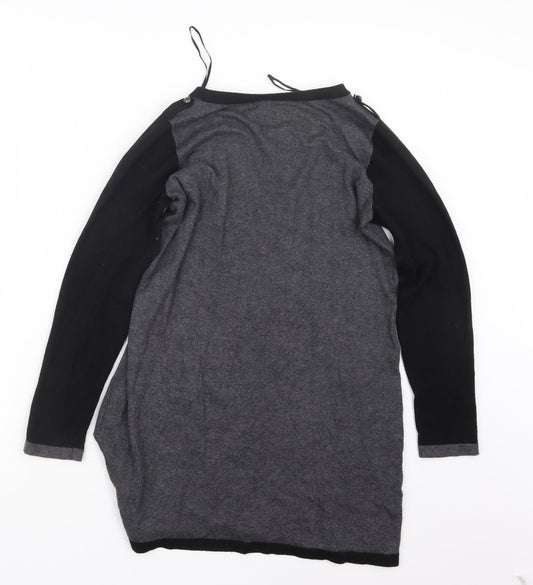 Marks and Spencer Womens Grey Pullover Jumper Size 10