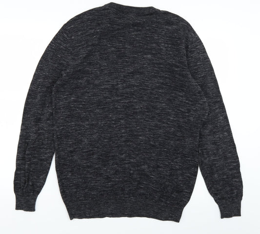 Georg Mens Green Knit Pullover Jumper Size L