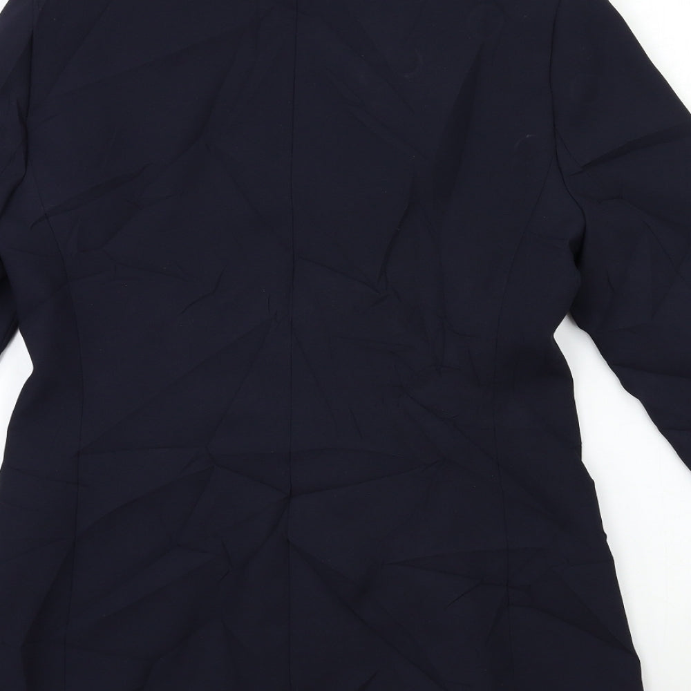 Meltemi Womens Blue Jacket Blazer Size 12