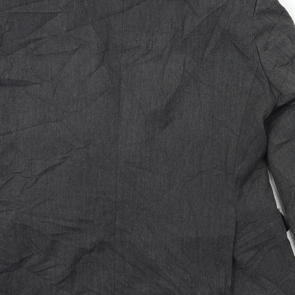 Marks and Spencer Mens Grey Jacket Suit Jacket Size 40