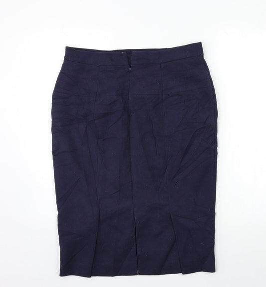 Marks and Spencer Womens Black Straight & Pencil Skirt Size 14