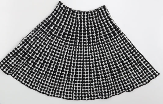 You & Me Womens Multicoloured Geometric A-Line Skirt Size M
