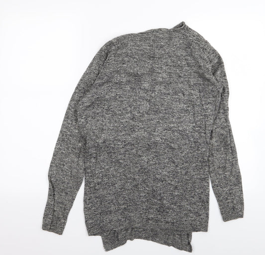 New Look Womens Grey Cardigan Jumper Size 8