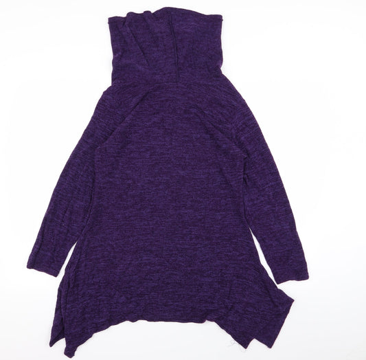 Pure elegance Womens Purple Pullover Jumper Size 14