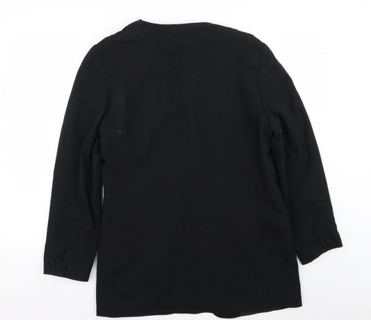 Berkertex Womens Black Jacket Blazer Size 14