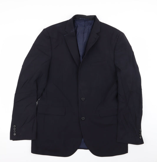 Fellini Traveller Mens Blue   Jacket Blazer Size 42