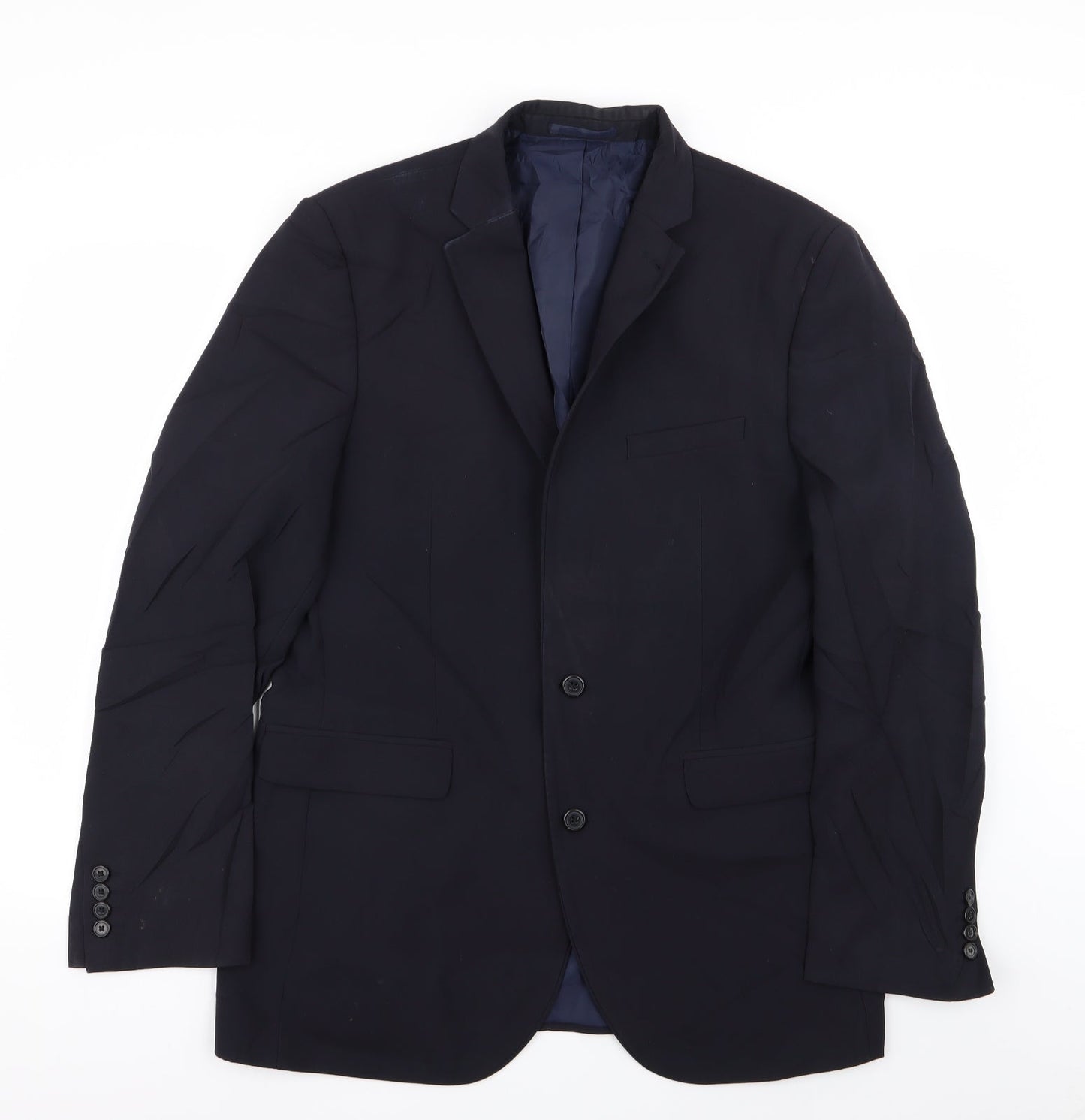 Fellini Traveller Mens Blue   Jacket Blazer Size 42