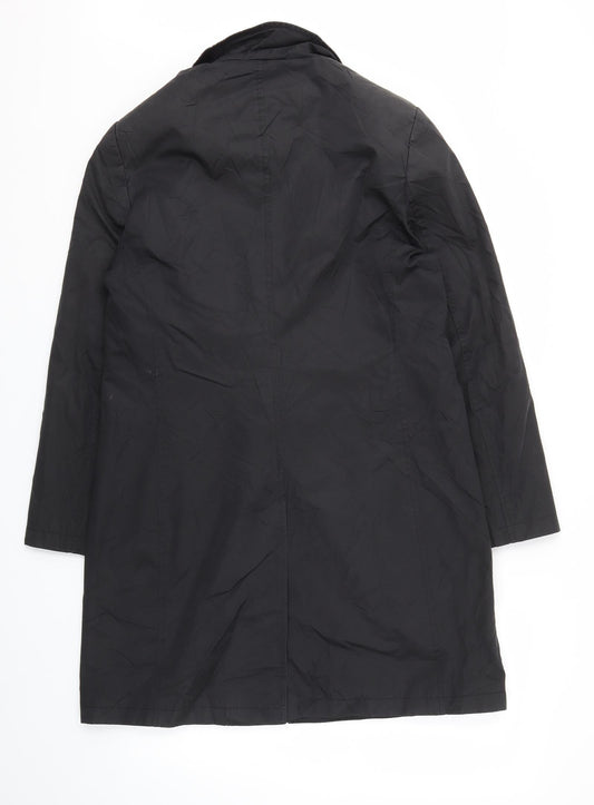 George Womens Black Jacket Coat Size M