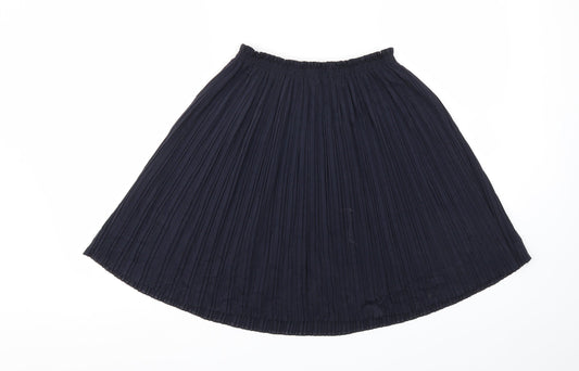 COPENHAGENLUXE Womens Blue Flare Skirt Size S - Stretch waistband