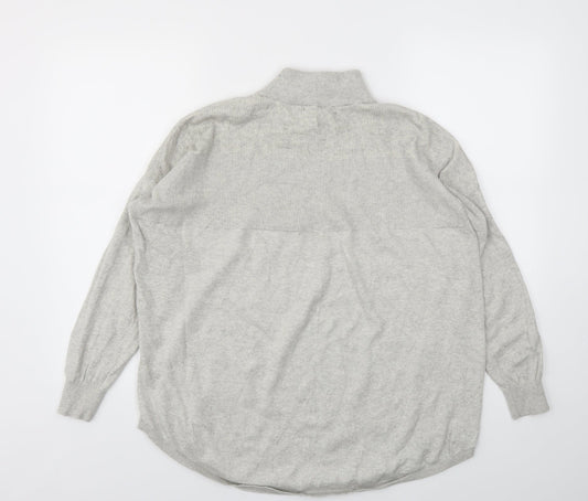ASOS Womens Grey Pullover Jumper Size 12