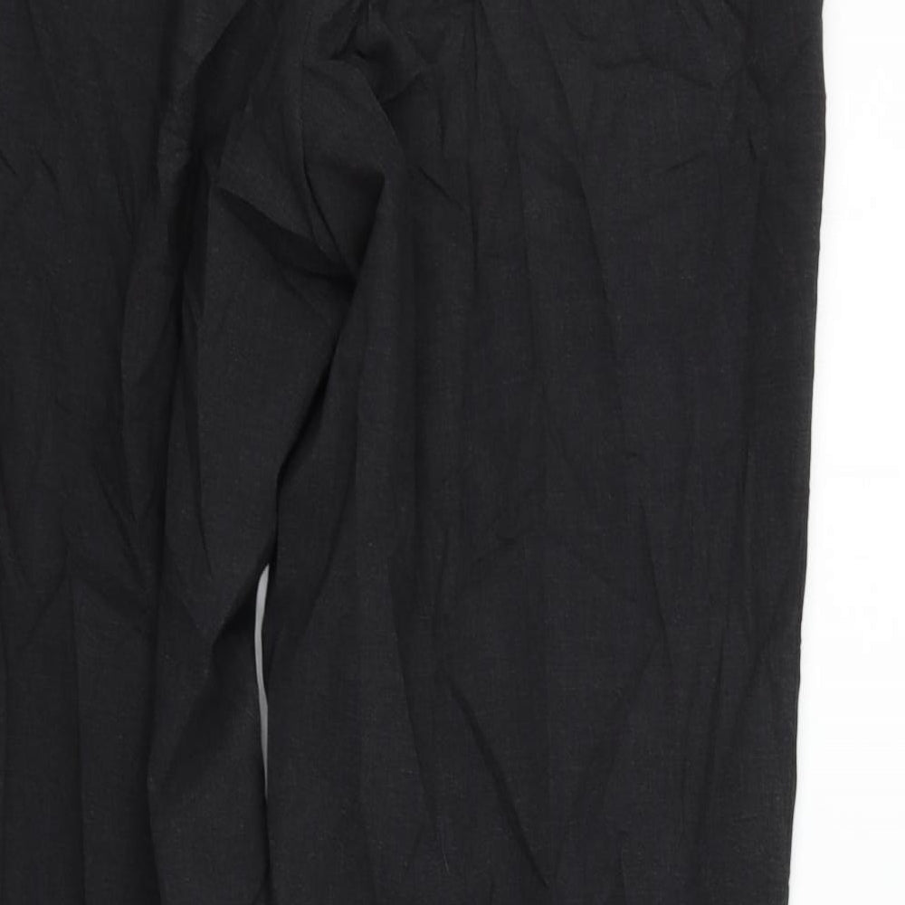 GREENWOOD Mens Grey Trousers Size 35 in L30 in