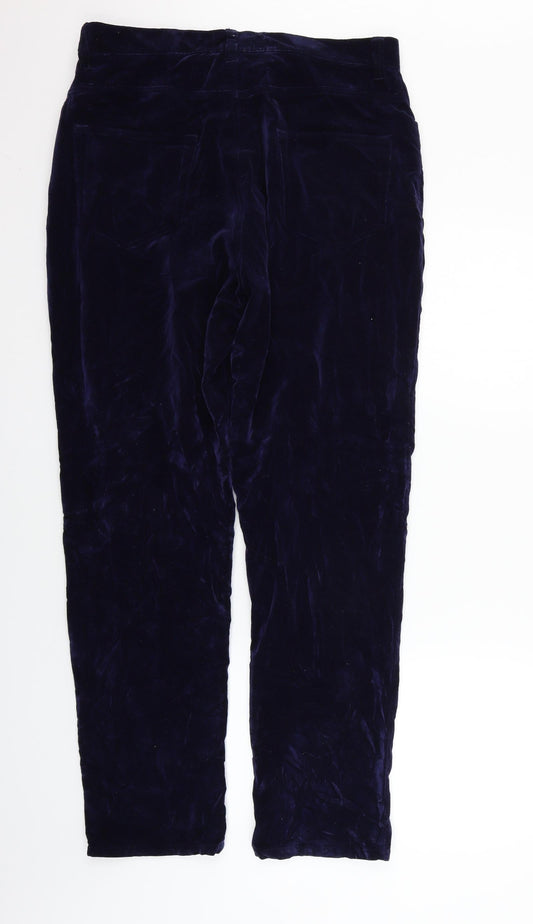 Kit Womens Blue Trousers Size 36 in L29 in