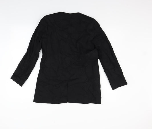 ASOS Womens Black Jacket Blazer Size 8