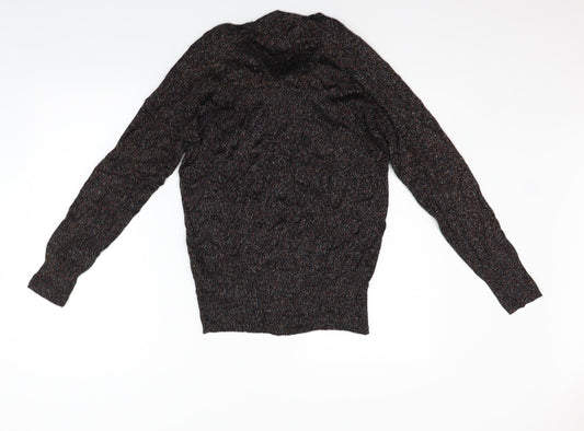 French Connection Womens Purple Pullover Jumper Size L