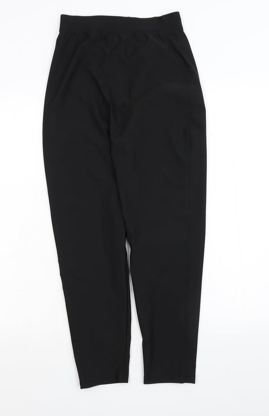 Preworn Womens Black Cargo Leggings Size XL L24 in