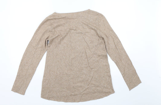 Preworn Womens Brown Pullover Jumper Size S - Spanish